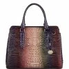 Hot Sale ???? BRAHMIN Ombre Mini Melbourne Collection Small Finley Satchel Bag Autumn ???? -BRAHMIN Shop unnamed file 1601