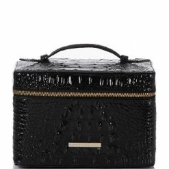 Top 10 ???? BRAHMIN Melbourne Collection Charmaine Travel Makeup Bag Black ⭐