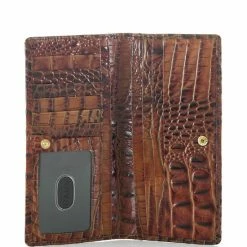 Cheapest ✨ BRAHMIN Melbourne Collection Ady Crocodile-Embossed Wallet Toasted Almond ✨ -BRAHMIN Shop unnamed file 1623