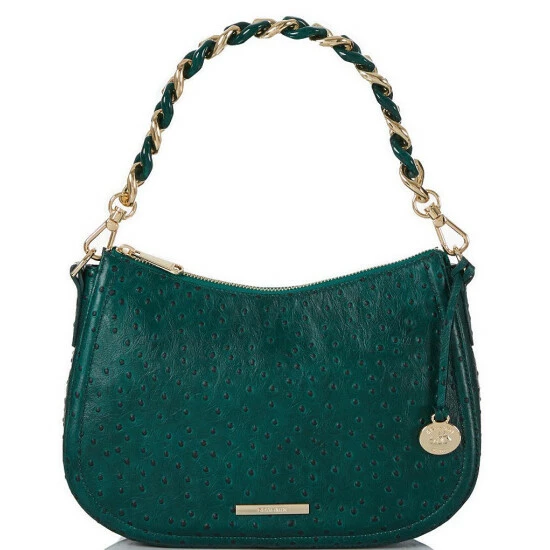 Budget ???? BRAHMIN Greenvale Collection Mod Shayna Crossbody Bag Emerald ???? 3 Budget ???? BRAHMIN Greenvale Collection Mod Shayna Crossbody Bag Emerald ????