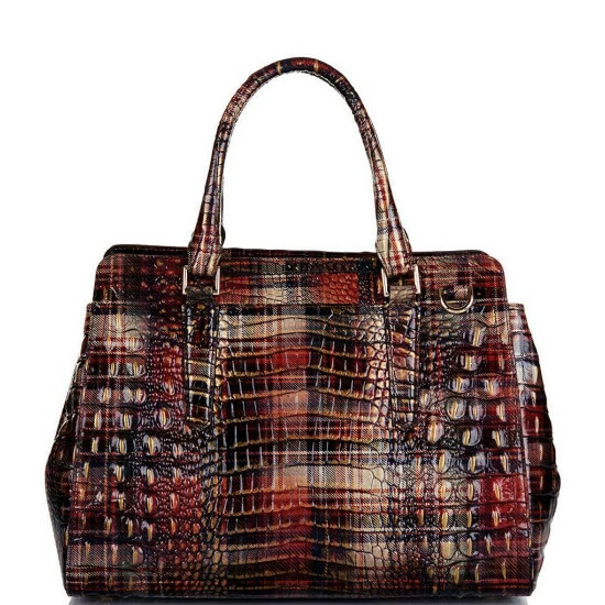 Top 10 ???? BRAHMIN Melbourne Collection Small Finley Satchel Bag Flannel ⌛ 4 Top 10 ???? BRAHMIN Melbourne Collection Small Finley Satchel Bag Flannel ⌛ - Image 2