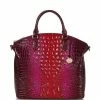Deals ???? BRAHMIN Ombre Melbourne Collection Large Duxbury Satchel Bag Ruby ???? -BRAHMIN Shop unnamed file 1689