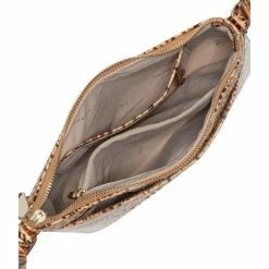 Hot Sale ???? BRAHMIN Melbourne Collection Katie Crocodile-Embossed Crossbody Bag Toasted Almond ???? -BRAHMIN Shop unnamed file 1712