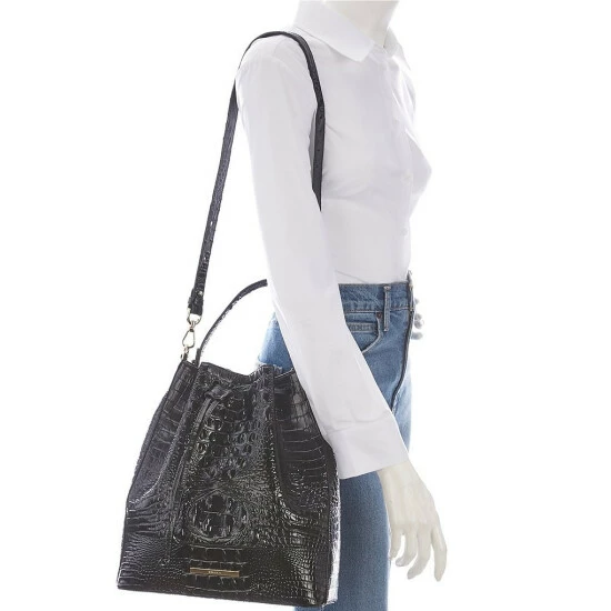 Hot Sale ???? BRAHMIN Melbourne Collection Marlowe Shoulder Bag Pecan ✔️ 6 Hot Sale ???? BRAHMIN Melbourne Collection Marlowe Shoulder Bag Pecan ✔️ - Image 4