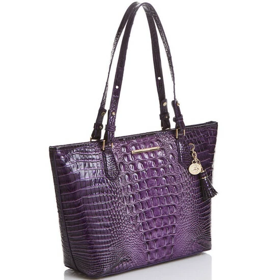 Brand new ???? BRAHMIN Ombre Melbourne Collection Medium Asher Tote Bag Ultraviolet ???? 6 Brand new ???? BRAHMIN Ombre Melbourne Collection Medium Asher Tote Bag Ultraviolet ???? - Image 4
