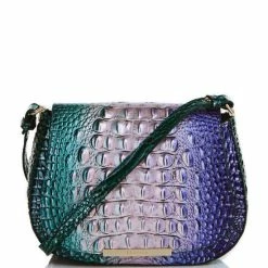 Best Sale ???? BRAHMIN Ombre Melbourne Collection Small Nadine Crossbody Bag Enchant ⌛