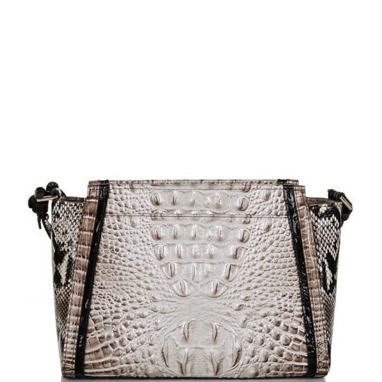 Best Pirce ???? BRAHMIN Fontaine Collection Hillary Crossbody Bag Alabaster ⭐ 4 Best Pirce ???? BRAHMIN Fontaine Collection Hillary Crossbody Bag Alabaster ⭐ - Image 2