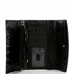 Cheapest ???? BRAHMIN Melbourne Collection Crocodile-Embossed Modern Checkbook Pecan ???? -BRAHMIN Shop unnamed file 1770