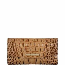 Cheapest ???? BRAHMIN Melbourne Collection Crocodile-Embossed Modern Checkbook Pecan ???? -BRAHMIN Shop unnamed file 1774