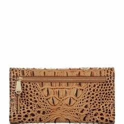 Cheapest ???? BRAHMIN Melbourne Collection Crocodile-Embossed Modern Checkbook Pecan ???? -BRAHMIN Shop unnamed file 1775