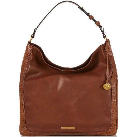 Budget ⌛ BRAHMIN Whiskey Albright Collection Isabella Leather Shoulder Bag ???? 3 Budget ⌛ BRAHMIN Whiskey Albright Collection Isabella Leather Shoulder Bag ????
