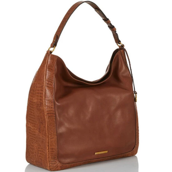 Budget ⌛ BRAHMIN Whiskey Albright Collection Isabella Leather Shoulder Bag ???? 6 Budget ⌛ BRAHMIN Whiskey Albright Collection Isabella Leather Shoulder Bag ???? - Image 4