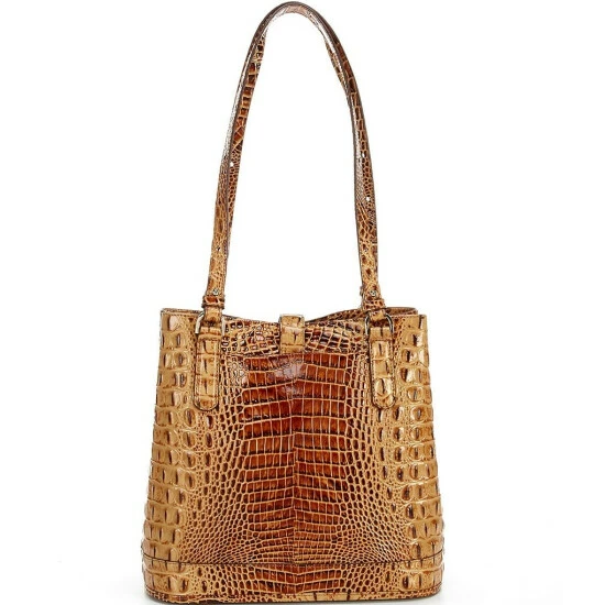 Best deal ❤️ BRAHMIN Melbourne Collection Fiora Bucket Bag Toasted ✨ 4 Best deal ❤️ BRAHMIN Melbourne Collection Fiora Bucket Bag Toasted ✨ - Image 2