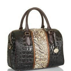 Cheap ???? BRAHMIN Goldspur Collection Stacy Satchel Bag Cocoa ???? -BRAHMIN Shop unnamed file 1833