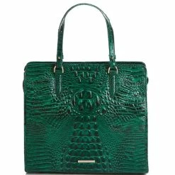 Best deal ???? BRAHMIN Melbourne Collection Tia Tote Bag Emerald ????