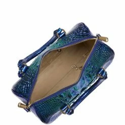 Outlet ✔️ BRAHMIN Ombre Melbourne Collection Stacey Top Zip Satchel Bag Royalty ???? -BRAHMIN Shop unnamed file 1853