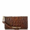 Best Pirce ⭐ BRAHMIN Melbourne Collection Debra Crocodile-Embossed Wallet Pecan ???? -BRAHMIN Shop unnamed file 1855