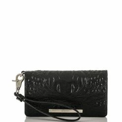 Best Pirce ⭐ BRAHMIN Melbourne Collection Debra Crocodile-Embossed Wallet Pecan ???? -BRAHMIN Shop unnamed file 1859