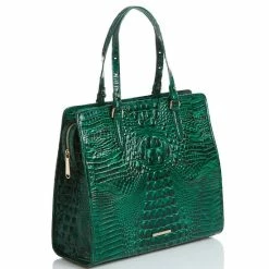Best deal ???? BRAHMIN Melbourne Collection Tia Tote Bag Emerald ???? -BRAHMIN Shop unnamed file 187