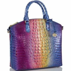 Budget ???? BRAHMIN Ombre Melbourne Collection Large Duxbury Satchel Bag Magic ???? -BRAHMIN Shop unnamed file 1878