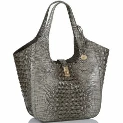 Brand new ⭐ BRAHMIN Melbourne Collection Carla Tote Bag Steel ✔️ -BRAHMIN Shop unnamed file 191
