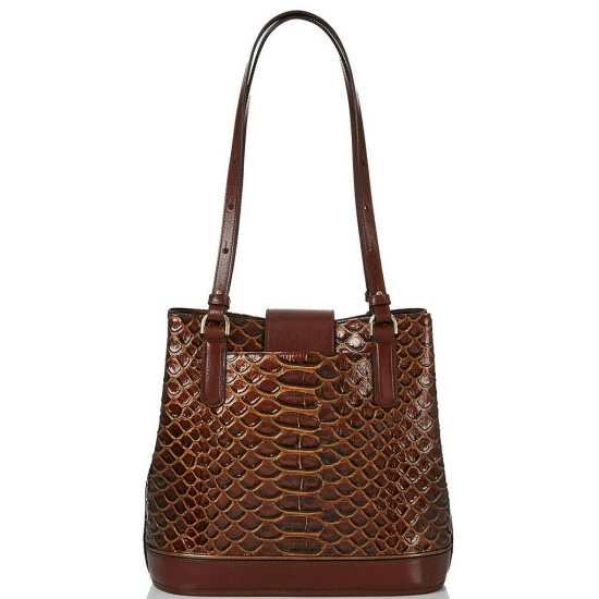 Best Pirce ???? BRAHMIN Bellevue Collection Fiora Bucket Bag Pecan ???? 4 Best Pirce ???? BRAHMIN Bellevue Collection Fiora Bucket Bag Pecan ???? - Image 2