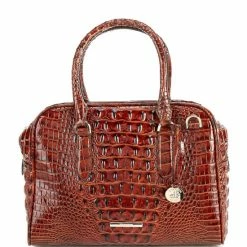 Top 10 ❤️ BRAHMIN Melbourne Collection Marissa Satchel Bag Pecan ????