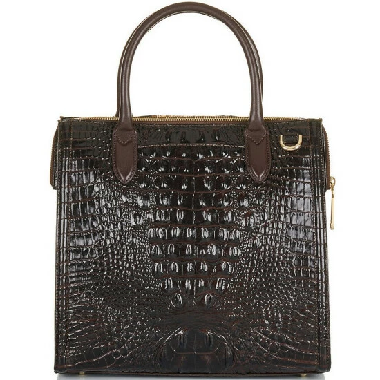 Cheapest ???? BRAHMIN Goldspur Collection Caroline Satchel Bag Cocoa ???? 4 Cheapest ???? BRAHMIN Goldspur Collection Caroline Satchel Bag Cocoa ???? - Image 2