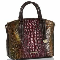 Brand new ???? BRAHMIN Edgewood Collection Duxbury Satchel Bag Pesto ⭐ -BRAHMIN Shop unnamed file 1987