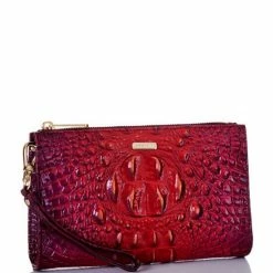 Promo ???? BRAHMIN Ombre Melbourne Collection Daisy Wristlet Ruby ???? -BRAHMIN Shop unnamed file 2017
