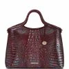 Discount ???? BRAHMIN Melbourne Collection Elaine Rolled Handle Satchel Bag Sangria ???? -BRAHMIN Shop unnamed file 2051