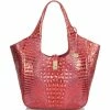 Best Sale ✔️ BRAHMIN Melbourne Collection Carla Tote Bag Red Dragon ????