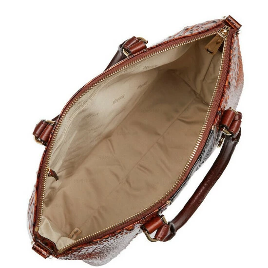 Wholesale ⭐ BRAHMIN Chanler Collection Large Duxbury Satchel Bag Pecan ???? 5 Wholesale ⭐ BRAHMIN Chanler Collection Large Duxbury Satchel Bag Pecan ???? - Image 3