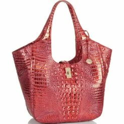 Best Sale ✔️ BRAHMIN Melbourne Collection Carla Tote Bag Red Dragon ???? -BRAHMIN Shop unnamed file 209