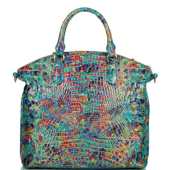 Best reviews of ???? BRAHMIN Melbourne Collection Large Duxbury Satchel Bag Blue Ammolite ???? 4 Best reviews of ???? BRAHMIN Melbourne Collection Large Duxbury Satchel Bag Blue Ammolite ???? - Image 2