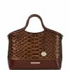 Budget ???? BRAHMIN Bellevue Collection Small Elaine Satchel Bag Pecan ✔️ -BRAHMIN Shop unnamed file 2114