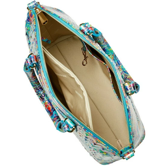 Best reviews of ???? BRAHMIN Melbourne Collection Large Duxbury Satchel Bag Blue Ammolite ???? 5 Best reviews of ???? BRAHMIN Melbourne Collection Large Duxbury Satchel Bag Blue Ammolite ???? - Image 3