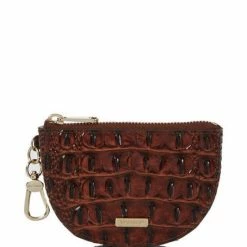 Best Pirce ???? BRAHMIN Melbourne Collection Britt Coin Holder Pecan ✨