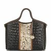 Best reviews of ???? BRAHMIN Goldspur Collection Small Elaine Crossbody Bag Cocoa ????