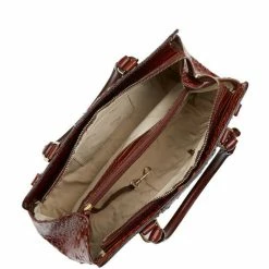 Outlet ???? BRAHMIN Chanler Collection Small Finley Carryall Satchel Bag Pecan ???? -BRAHMIN Shop unnamed file 2158