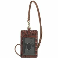 Wholesale ???? BRAHMIN Melbourne Collection Sawyer Crocodile-Embossed Lanyard Pecan ???? -BRAHMIN Shop unnamed file 2198