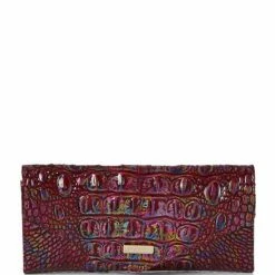 Discount ✨ BRAHMIN Melbourne Collection Veronica Wallet Sangria ????