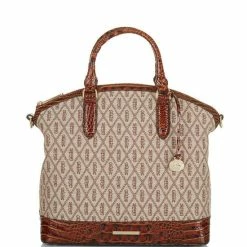 Brand new ✨ BRAHMIN Harborlight Collection Large Duxbury Signature Logo Satchel Bag Black ???? -BRAHMIN Shop unnamed file 2219