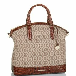 Brand new ✨ BRAHMIN Harborlight Collection Large Duxbury Signature Logo Satchel Bag Black ???? -BRAHMIN Shop unnamed file 2222