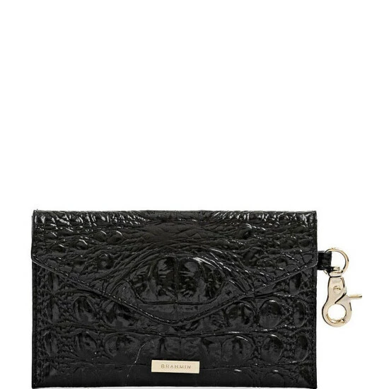 Cheap ???? BRAHMIN Melbourne Collection Mini Envelope Case Black ❤️ 9 Cheap ???? BRAHMIN Melbourne Collection Mini Envelope Case Black ❤️ - Image 7