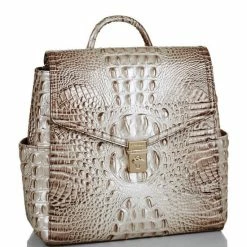Best Pirce ⌛ BRAHMIN Melbourne Collection Liz ???? Backpack Alabaster ???? -BRAHMIN Shop unnamed file 2277