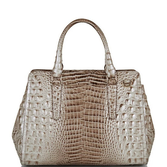 Cheap ???? BRAHMIN Melbourne Collection Small Finley Carryall Satchel Bag Alabaster ???? 4 Cheap ???? BRAHMIN Melbourne Collection Small Finley Carryall Satchel Bag Alabaster ???? - Image 2