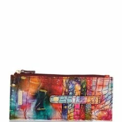 Promo ???? BRAHMIN Melbourne Collection Fallstruck Credit Card Wallet ????