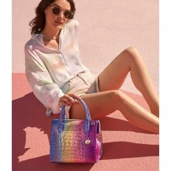 Wholesale ???? BRAHMIN Ombre Melbourne Collection Small Caroline Satchel Bag Magic ⌛ -BRAHMIN Shop unnamed file 2293