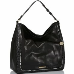 Hot Sale ⭐ BRAHMIN Stonington Collection Isabella Shoulder Bag Black ???? -BRAHMIN Shop unnamed file 2309